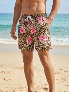 Shorts de Baño para Hombre con Logotipo Personalizado Impreso en la Parte Delantera, Tejido Elástico en 4 Direcciones, Poliéster/Nailon, Resistente al Viento, Transpirable y de Secado Rápido, Venta al Por Mayor - Product Image 2