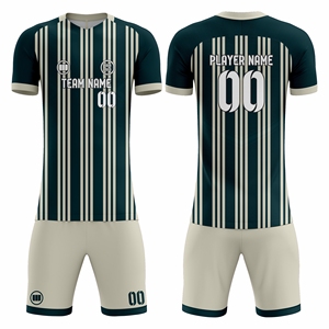 ชุดเสื้อฟุตบอลกางเกงขาสั้นเสื้อฟุตบอลแบบกำหนดเอง - Product Image 1