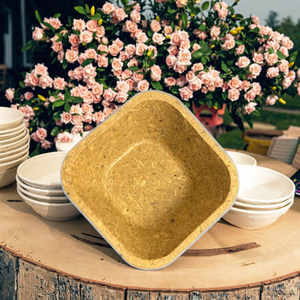 Export Quality Rice Husk Bowl 180ml Biodegradable Eco Friendly Food <b>Container</b> for Bulk Supply and International Buyers - Product Image 3