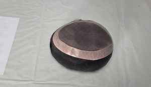 Peluca de Cabello Indio de Alta Calidad Taz Hair para Hombre, Sistema de Tupé con Base Mono Suave, Hecho en Bangladesh - Product Image 6