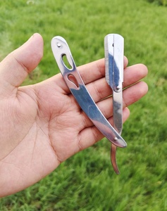 Hot bán chuyên nghiệp bạc Thép không gỉ duy nhất-cạnh lưỡi dao cạo dao cạo Chất lượng cao giá bán buôn - Product Image 2