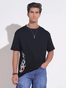 Camiseta Ligera de Algodón 100% para Hombre, Personalizable, Talla Grande, Blanca, para Impresión, Transpirable, de Verano - Product Image 3