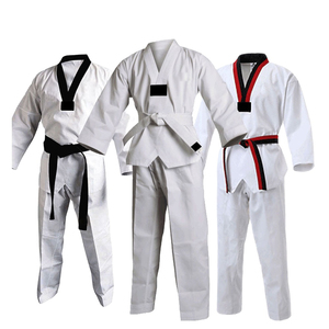 Vêtements d'arts martiaux unisexes en coton 100% pour le karaté, costumes de judo et de taekwondo de haute qualité, service OEM disponible en gros - Product Image 6