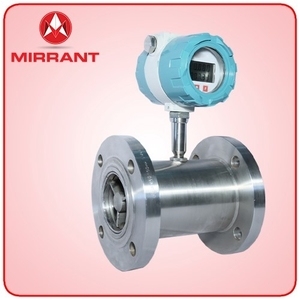 Stainless Steel Turbine Flow Meter 4-20mA Pulse Output Digital Flowmeter for Diesel Cooking Oil Beverage