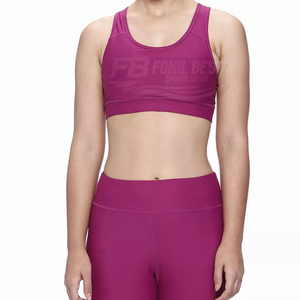 Nouvel ensemble de sport 2 pièces pour femme, grande taille, séchage rapide, respirant, soutien-gorge de sport réversible et leggings avec élastique personnalisé sur le devant - Product Image 6