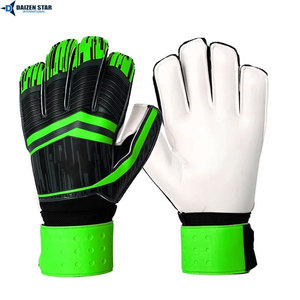 Gants de gardien de but en PU haute performance, forte adhérence, respirants, protection des doigts et du pouce, OEM ODM - Product Image 6