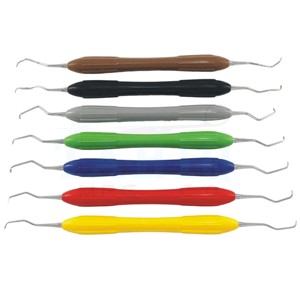 Curettes dentaires professionnelles en acier inoxydable, instrument de détartrage parodontal pour clinique dentaire, hygiène buccale et élimination de la plaque dentaire - Product Image 5