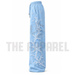 Custom Loose Wide Leg Essential <b>Pants</b> <b>Women</b> French Terry Cotton Stacked <b>Sweat</b> <b>Pants</b> <b>Women</b> Flares Baggy Double Waisted Sweatpants - Product Image 2