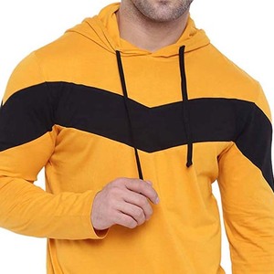 Sweat-shirts à capuche pour hommes avec imprimé graphique et poche, couleur unie, nouvelle arrivée, coupe classique - Product Image 6