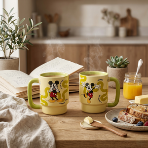 Solid Ceramic Coffee <b>Mug</b> <b>Yellow</b> Minimalist Design Insulated Dishwasher Safe Heat Resistant Hot Drinks Customized Home Use - Product Image 6