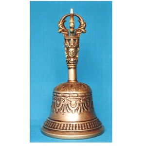 Campana de mano de latón de estilo antiguo de la mejor calidad con mango metálico para profesores, decoración del hogar y colecciones clásicas. - Product Image 5