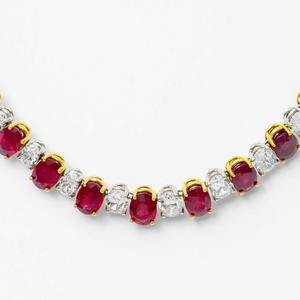 Collar de Tenis de Lujo en Oro Blanco de 14K con Diamantes Cultivados en Laboratorio, Certificación IGI, Claridad VVS/VS+, Joyería Fina - Product Image 2