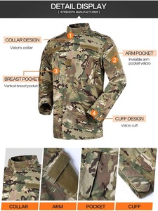 Uniforme de randonnée camouflage haut de gamme, vêtements de chasse légers pour l'extérieur, fournisseur de haute qualité - Product Image 4