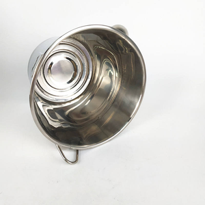 Cubo de Hielo de Acero Inoxidable Personalizado Directo de Fábrica al por Mayor, Congelador de Mesa de 5-6L, Cubo de Hielo de Acero Inoxidable - Product Image 4