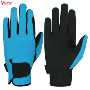 Guantes de Equitación de Tela Premium Personalizados de Alta Calidad para Mujeres y Hombres, Antideslizantes, Suaves, Flexibles, Transpirables, Libres de Látex y Goma - Product Image 1