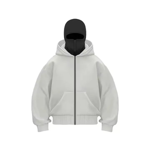 Sweat à capuche d'hiver pour homme, le plus vendu, en molleton 100% coton, double couche, coupe oversize, grammage lourd, personnalisable, avec poche, respirant et à séchage rapide - Product Image 3