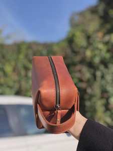 Luxury Custom Genuine Leather Luggage Tags Privacy Flap Travel Bag Tags Suitcase <b>Name</b> <b>Labels</b> Bulk Promo TYG-0145 - Product Image 6