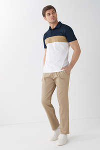 Camiseta Polo de Manga Corta para Hombre, Informal, Verano, a Rayas, Ropa Masculina, Camisetas Polo, Moda Masculina, Corte Ajustado - Product Image 4