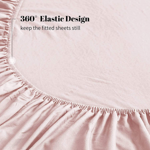 Luxury Style Flat Fitted Sheets <b>Sets</b> 300TC Cotton Therapy Eco-Friendly King Size Flat Fitted Sheets <b>Sets</b> - Product Image 4