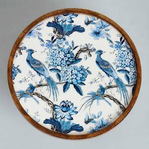 Soporte para Pasteles Multiusos de Madera de Mango, Plato Decorativo para Postres, Bandejas para Servir Alimentos, Seguras para Alimentos y con Forma de Pilar - Product Image 5