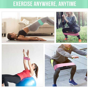 Bandes de Résistance Personnalisables pour le Sport – Lot de Bandes Élastiques en Tissu pour Exercices de Hanche, 8,0 cm, Unisexe - Product Image 6