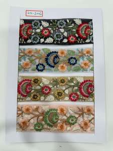 Dentelle en coton brodée de qualité supérieure, fabriquée à partir de fils de coton doux et durables. - Product Image 4