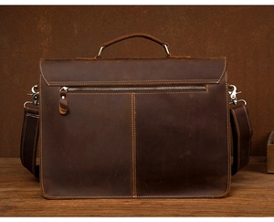 Funda de cuero genuino para portátil a precio de mayorista, recién llegada, muy demandada, bajo precio, bolsas de cuero para portátil de buena calidad - Product Image 6