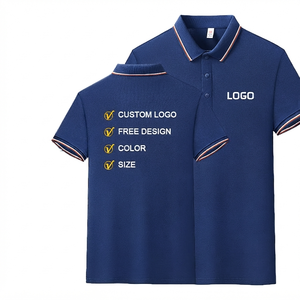 Custom Logo Men's <b>Orange</b> Cotton <b>Polo</b> Shirt Short Sleeve Embroidered Front Print Breathable Casual Oem Service - Product Image 6