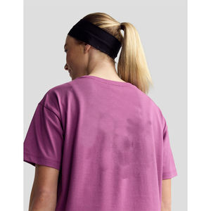 T-shirt Oversize Femme 100% Coton Haute Qualité, Grammage Lourd, Logo Personnalisé, Manches Courtes, Couleur Unie, Été - Product Image 3