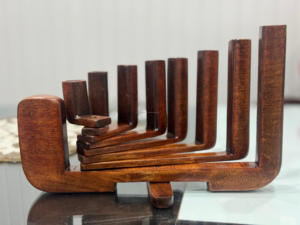 Portavelas de madera, portavelas de Navidad hecho a mano de tamaño personalizado para el hogar y la decoración de la Mesa de la India - Product Image 4