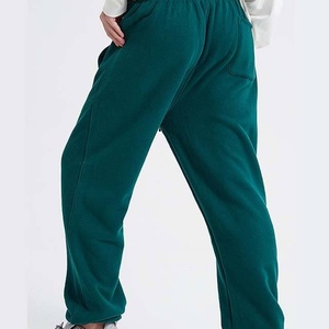 Pantalon de survêtement uni personnalisé en gros, pantalon de jogging vierge pour homme en coton - Product Image 2