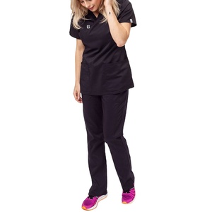 Uniformes médicos de poliéster y algodón de nuevo estilo, conjuntos de uniformes de Hospital para tejidos de mujer, conjuntos de uniformes de ajuste Regular - Product Image 1