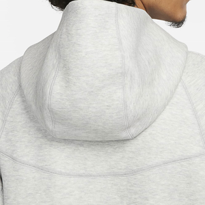 Custom Logo Embroidered Unisex Full Zip Tech Fleece 300g Oversized Hoodies Heavy Cotton Sweatshirts Premium Casual Streetwear - Product Image 4