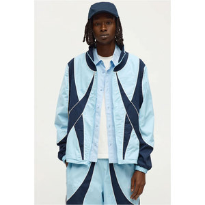 Custom Men's <b>Waterproof</b> <b>Tracksuit</b> Full Sleeve Zipper Fly Sporty Casual Joggers Set Breathable Lightweight Windbreaker <b>Tracksuit</b> - Product Image 1