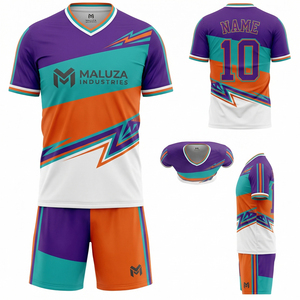 Kit d'entraînement de football personnalisé, maillot de foot, short, vêtements de sport pour équipe athlétique, MALUZA INDUSTRIES - Product Image 1
