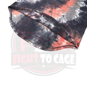 Buen Proveedor OEM ODM con Logotipo Personalizado, Camisetas de Manga Corta de Tono Brillante, 100% Algodón, Corte Moderno, Ropa Exterior para Hombre, Tie Dye - Product Image 4