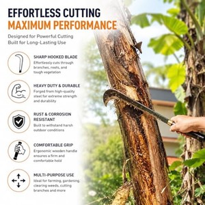 Hardwood Compound Leverage Pruning Tool German Steel Blades OEM Wholesale Aqudus Saleem AS-HCP10 - Product Image 3