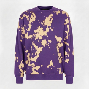 Sweat-shirt unisexe oversize en molleton de coton, style streetwear, chaud et tendance, avec impression en relief, vêtements d'hiver pour fabricants - Product Image 3