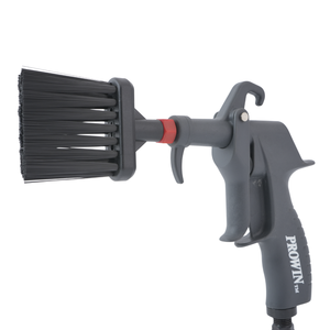 Pistola de soplado neumática de plástico compuesto de 1/4 de pulgada fabricada en Taiwán con boquilla de cepillo - Product Image 1