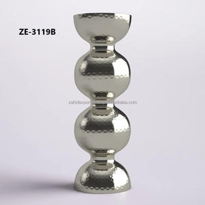 Servilleteros de Metal decorativos de lujo con diseño abstracto moderno para ajustes de mesa de gama alta Espejo para boda gran mayorista - Product Image 3