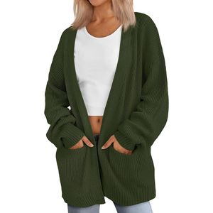Custom Animal Women Cardigan Spotted Wild <b>Patterned</b> Heavy Gauge Acrylic Cozy Streetwear Duster Knitwear Outer Warm Cardigans - Product Image 5