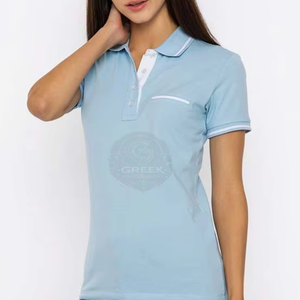 T-shirt pour femme en coton doux 100 % respirant, tissu extensible, design classique intemporel, coupe régulière pour le quotidien, le travail et les activités de plein air - Product Image 3