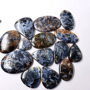 Cabochons en pietersite faits à la main de haute qualité, pierres précieuses en quartz naturel polies à la main, fabrication de bijoux, lot en gros AMAN GEMS - Product Image 3