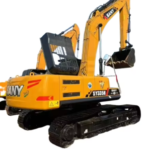 รถขุด Sany 335H มือสอง เครื่องจักรก่อสร้าง รถขุดไฮดรอลิกแบบตีนตะขาบ ชั่วโมงการทำงานต่ำ คุณภาพสูง ขาย - Product Image 1
