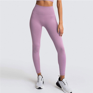 Best Selling New Design Women's <b>Yoga</b> <b>Sets</b> Plus Size XXL Custom Logo on Waist for Gym Wear Wholesale Price - Product Image 5
