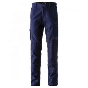 Unisex Lightweight High Visibility Safety Work Cargo Pants Breathable <b>Thermal</b> Industrial Utility <b>Trousers</b> Polyester Canvas Mid - Product Image 6