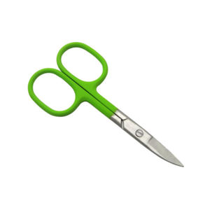 Ciseaux multifonctionnels en acier inoxydable pour coupe rapide, outil de beauté, couleur personnalisée, ciseaux à cuticules, OEM - Product Image 1