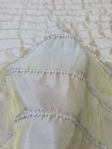 Tissu en dentelle perlée, tissu brodé, maille à sequins, organza pour la couture, abaya, kaftan, vêtements de mariage, fournisseur pour l'exportation, acheteurs - Product Image 2