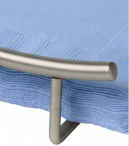 Modern Stainless Steel <b>Napkin</b> <b>Holder</b> With Premium Quality Design Perfect For Elegant Dining Use And Tabletop Dispenser - Product Image 2