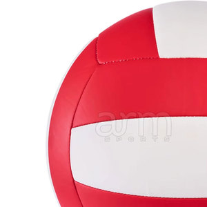 Ballon de volley-ball de plage personnalisé avec logo, meilleur prix, taille officielle 5, en PVC et cuir PU laminé - Product Image 4